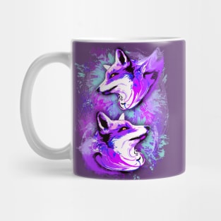 Purple Fox Spirit Mug